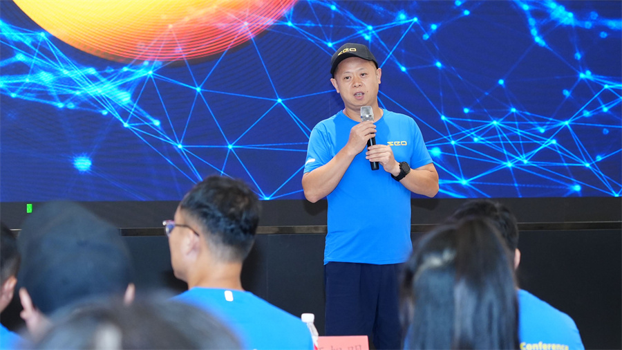 代表总结汇报发言